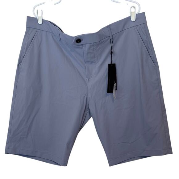 NWT Greyson Men’s Montauk Performance Shorts Size 40 Catbird Blue Gray Golf - Picture 1 of 10